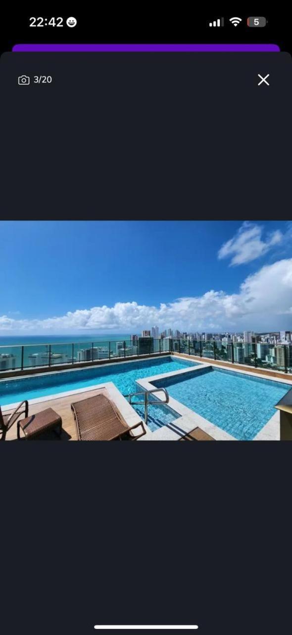 Beach Class Boa Viagem - 100 Metros Da Praia レシフェ エクステリア 写真